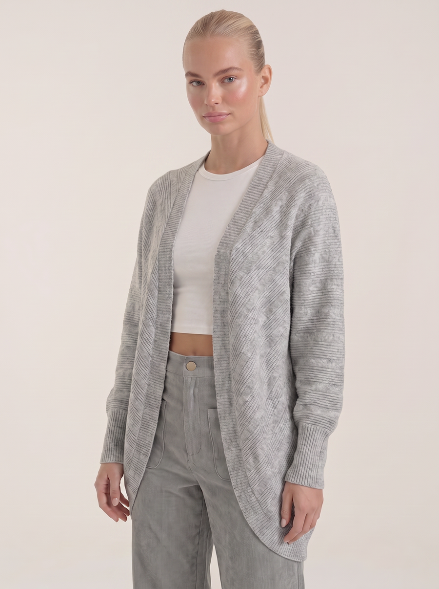 Cassandra Oversized-Strickjacke