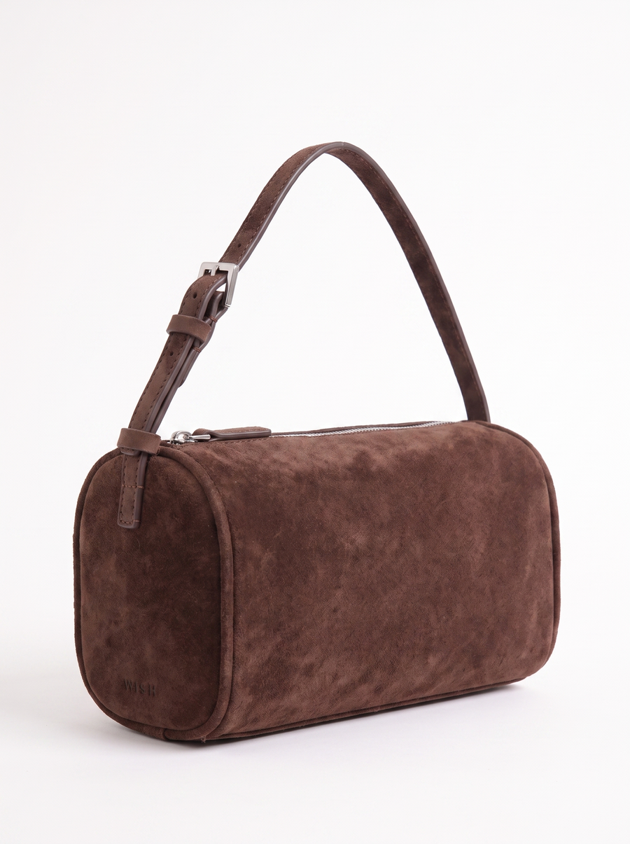 Marion Pebbled Schultertasche