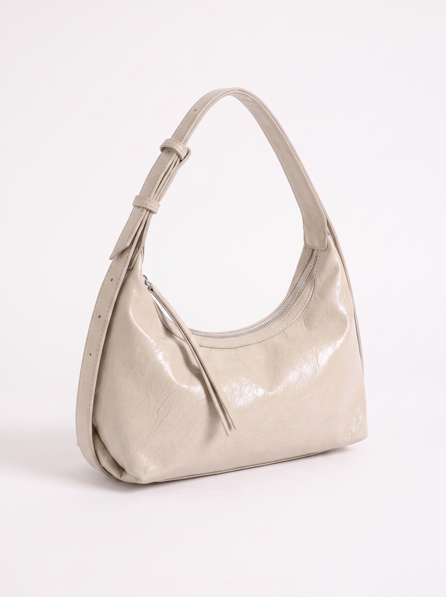 Anja Crinkled Hobo Tasche