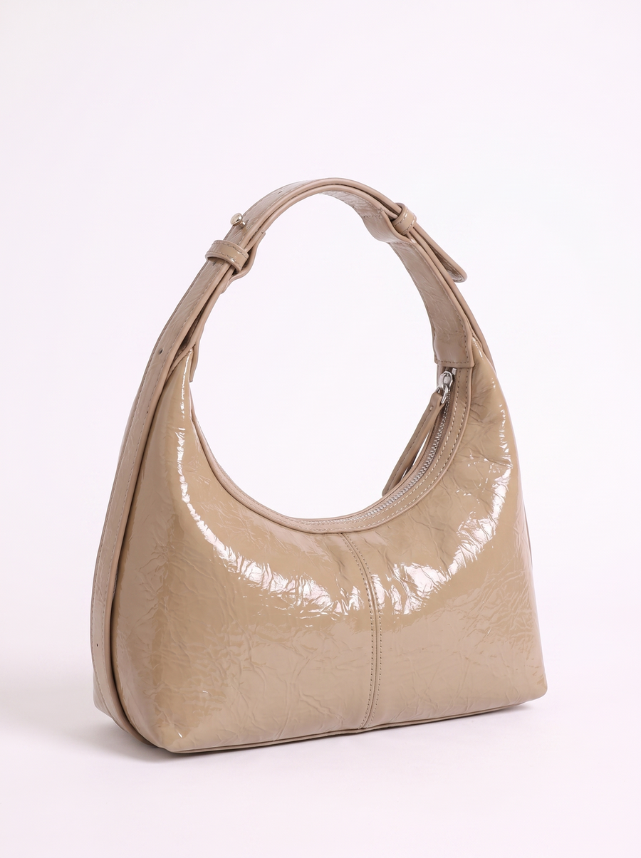 Anja Crinkled Hobo Tasche