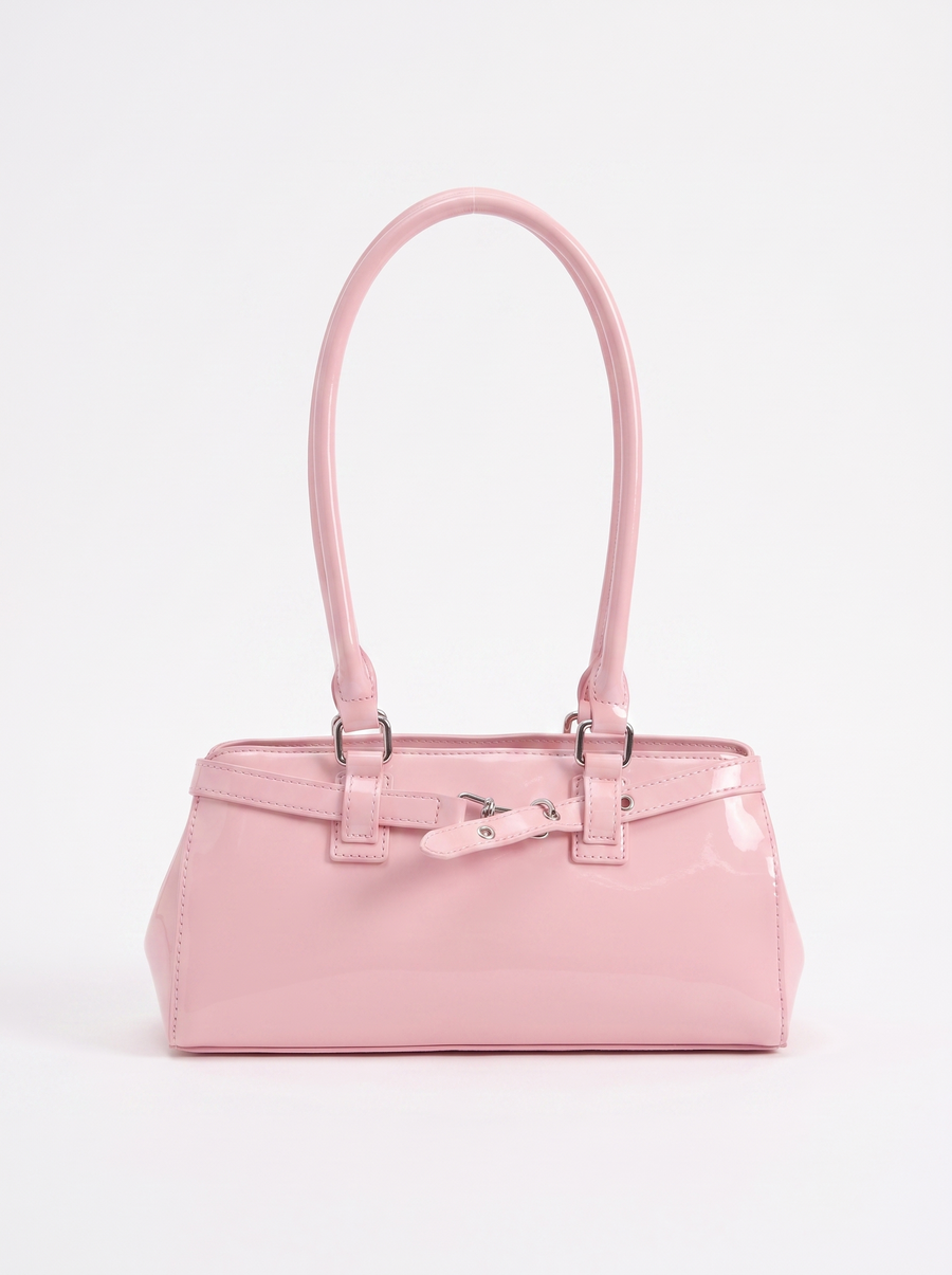Nela Glossy Henkeltasche