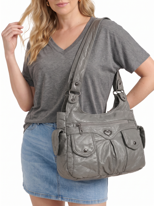 Marla Schultertasche mit Taschen
