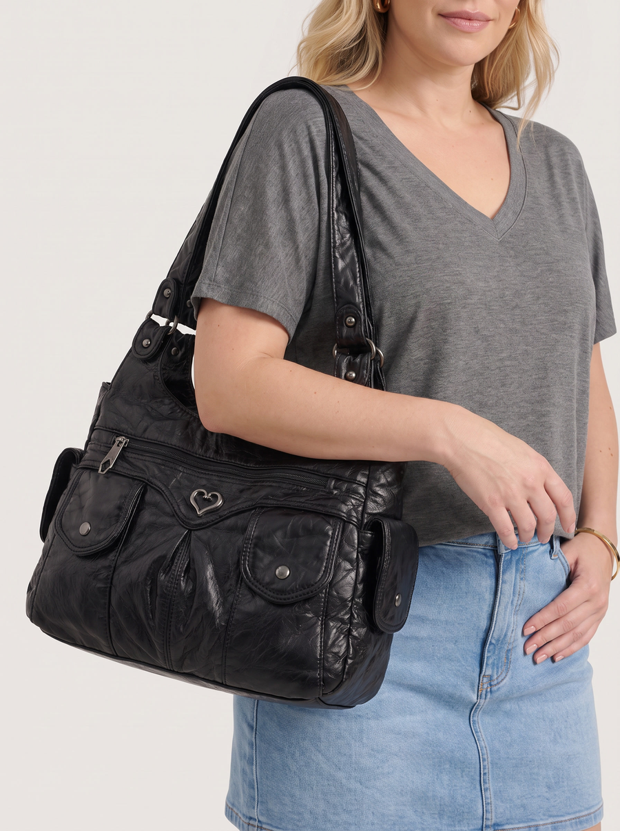 Marla Schultertasche mit Taschen