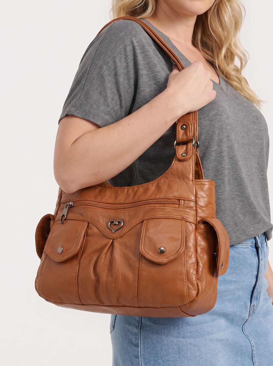 Marla Schultertasche mit Taschen