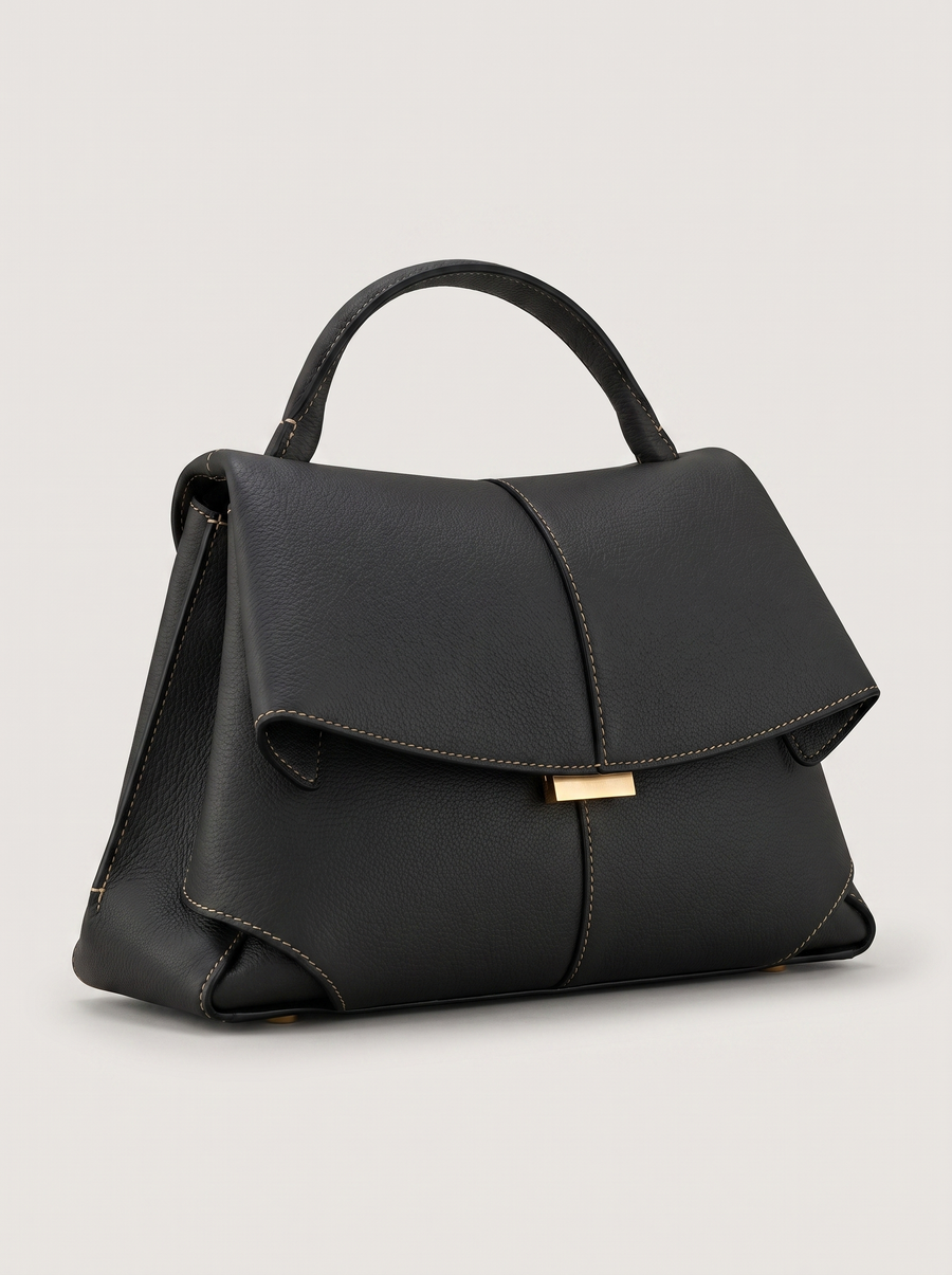 Elan Luxus-Ledertasche - Front
