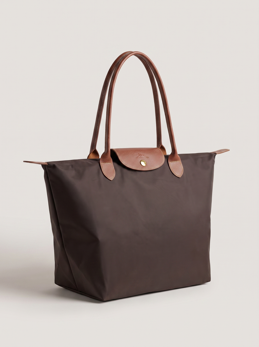Tekka Schultertasche Braun
