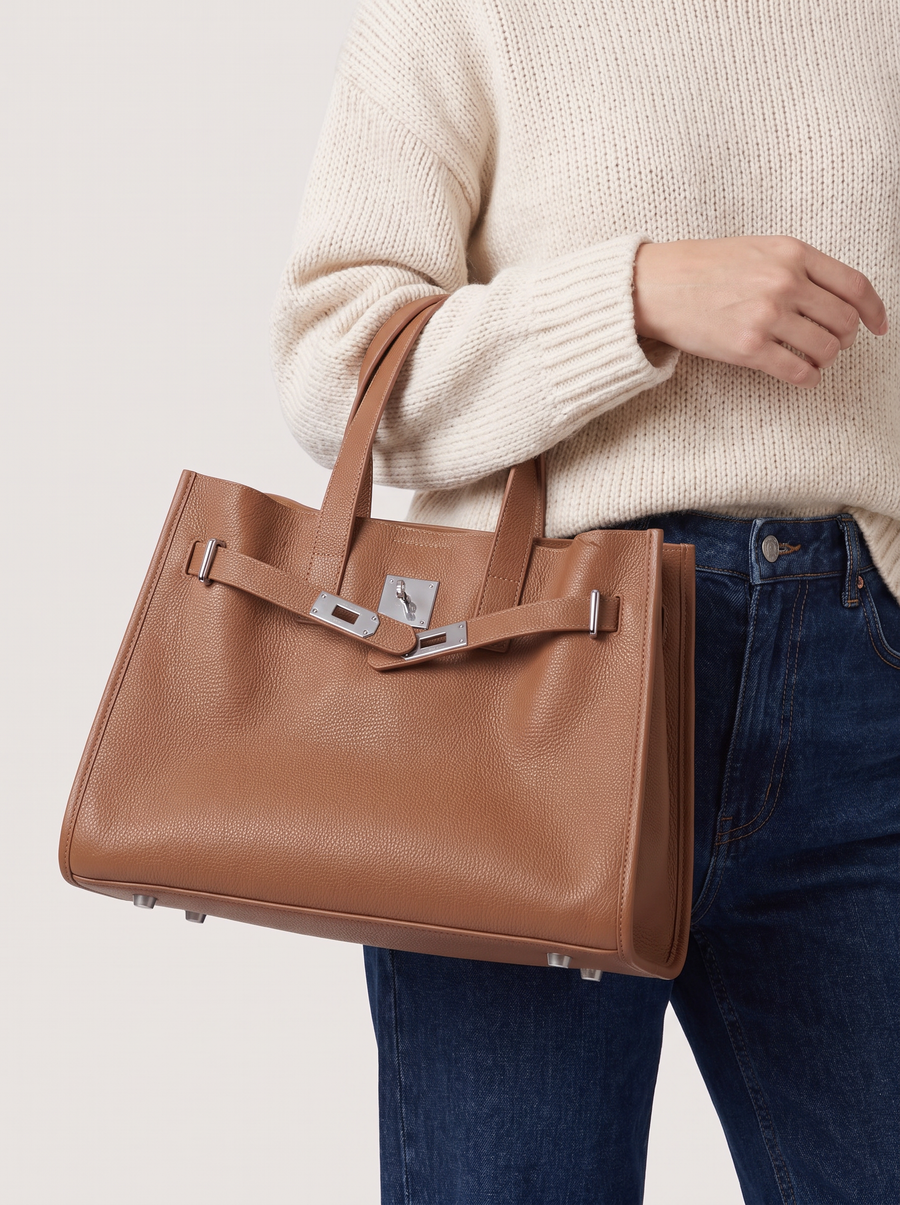 Loha Grosse Schultertasche - With model