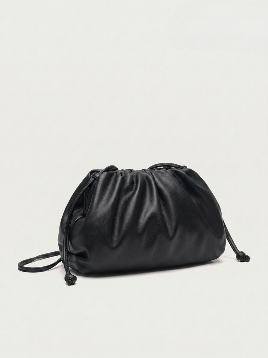 Kenny Gesteppte Hobo-Tasche Schwarz