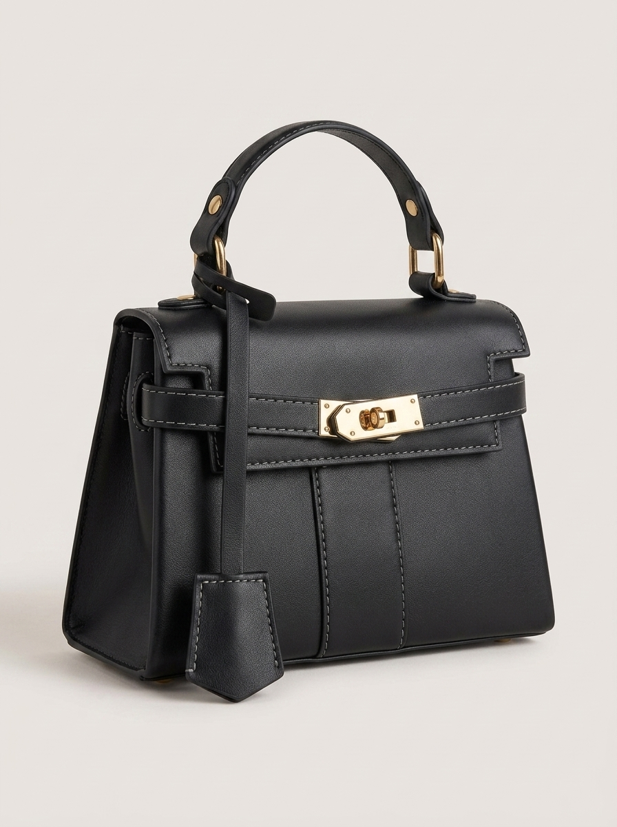 Rochelle Henkeltasche Schwarz