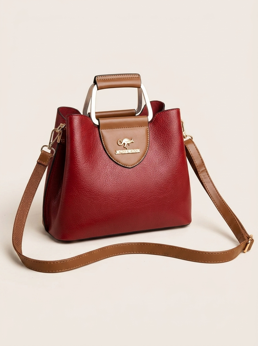 Anna Henkeltasche Rot