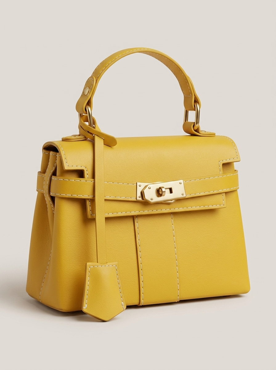 Rochelle Henkeltasche Gelb