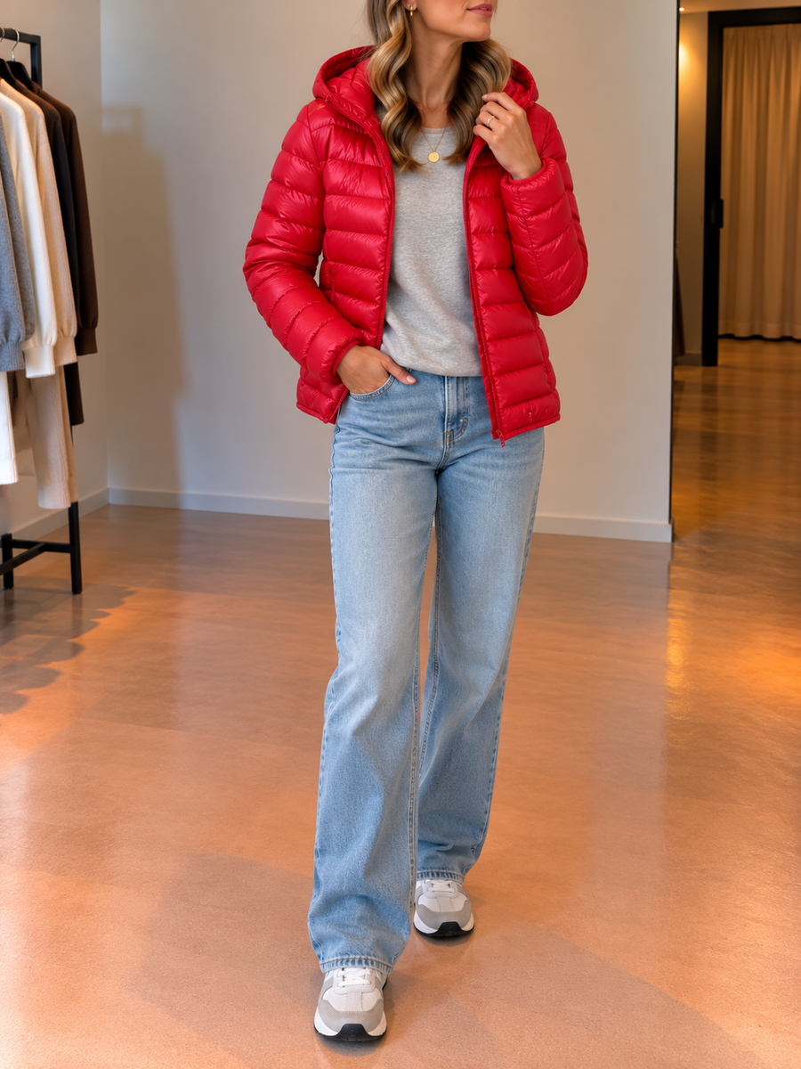 Isabelle Daunenjacke mit Kapuze