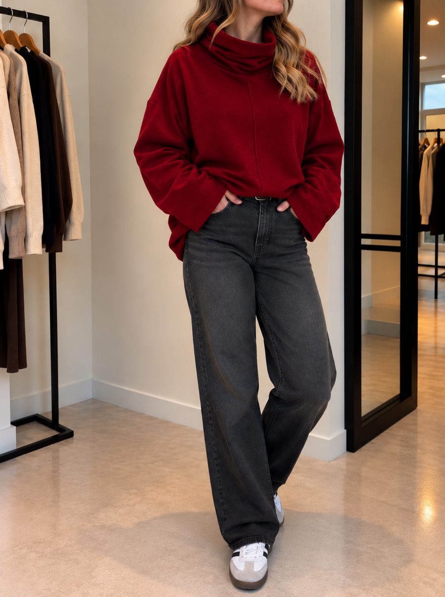Charity Rollkragen Pullover