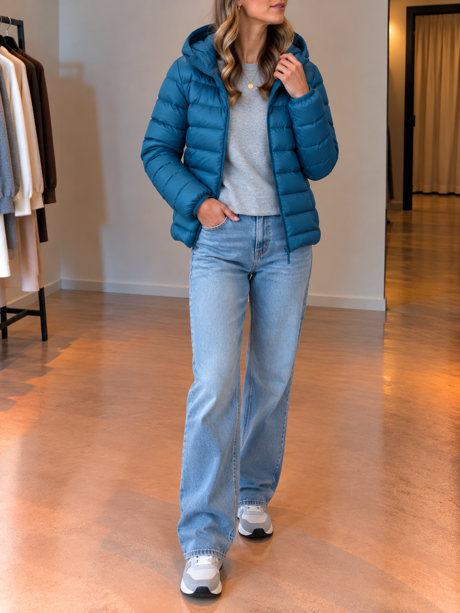 Isabelle Daunenjacke mit Kapuze
