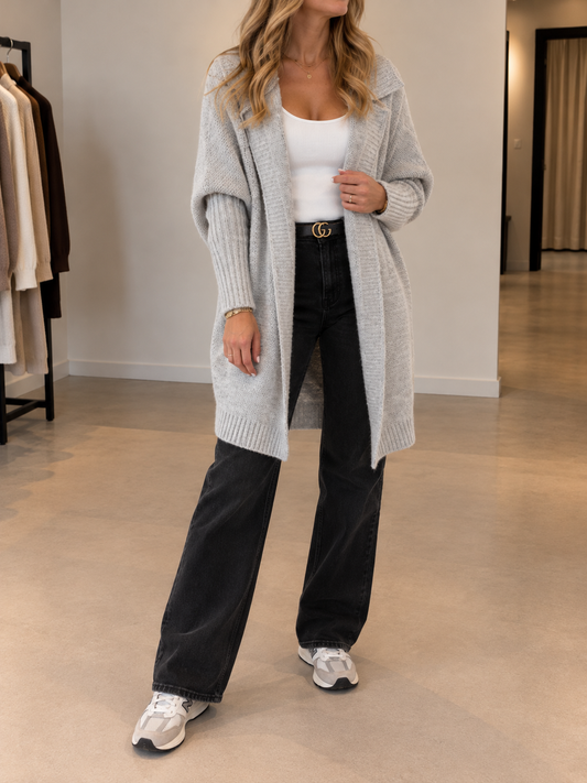 Lorina Strickjacke mit Kapuze