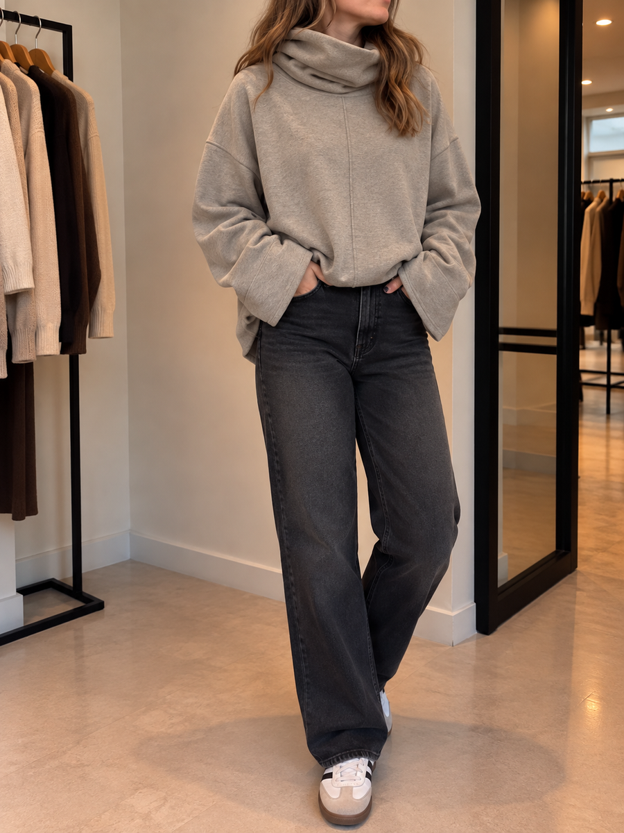 Charity Rollkragen Pullover