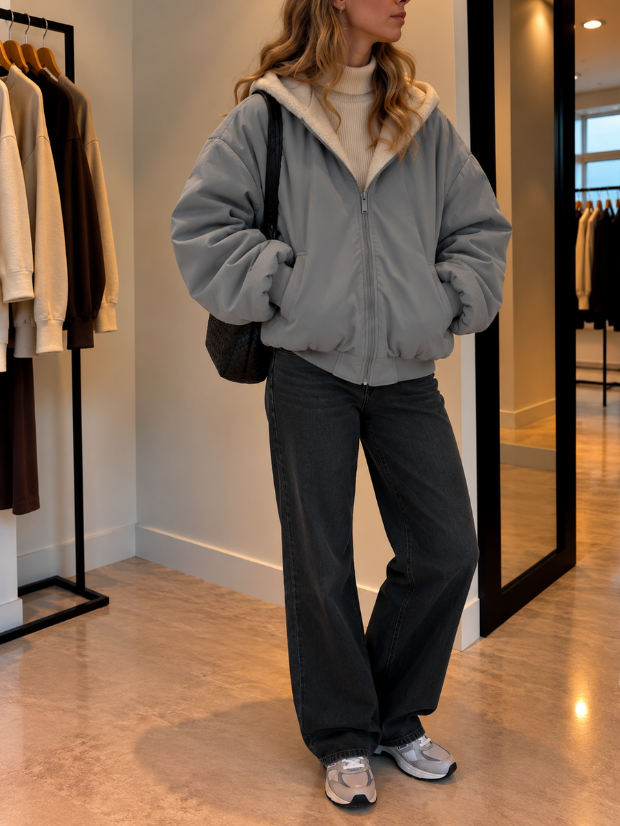 Linn wendbare Fleecejacke