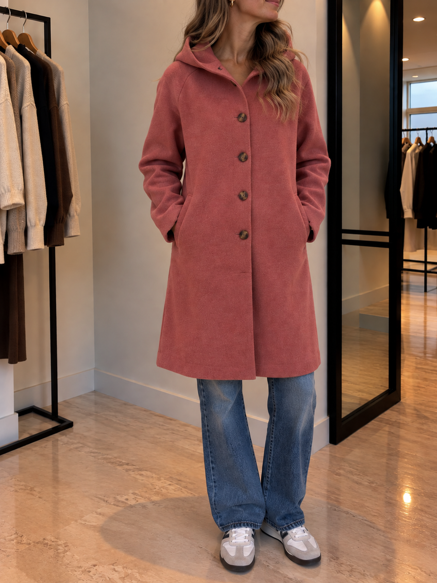 Cosima Mantel mit Kapuze