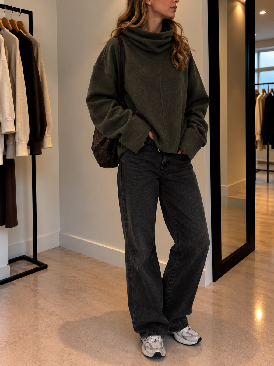 Charity Rollkragen Pullover