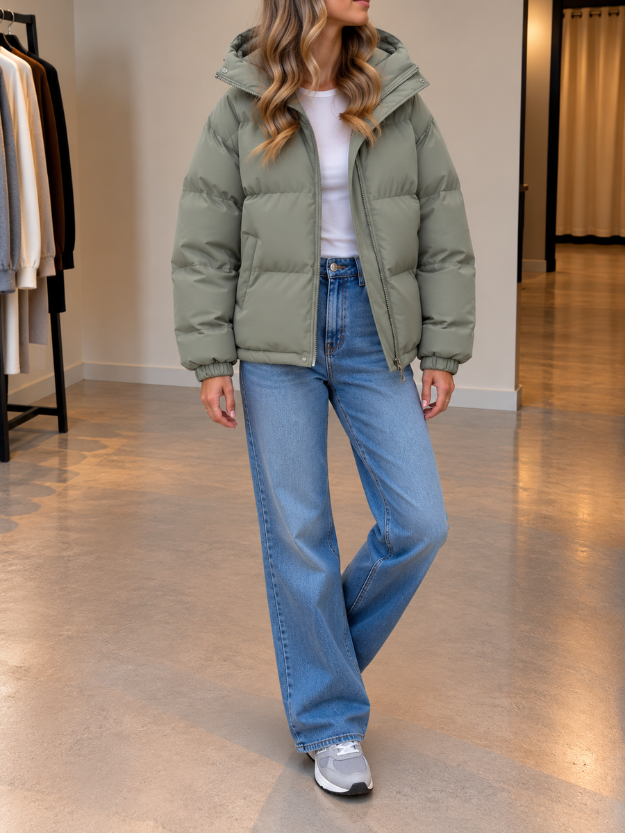 Felina Steppjacke mit Stehkragen