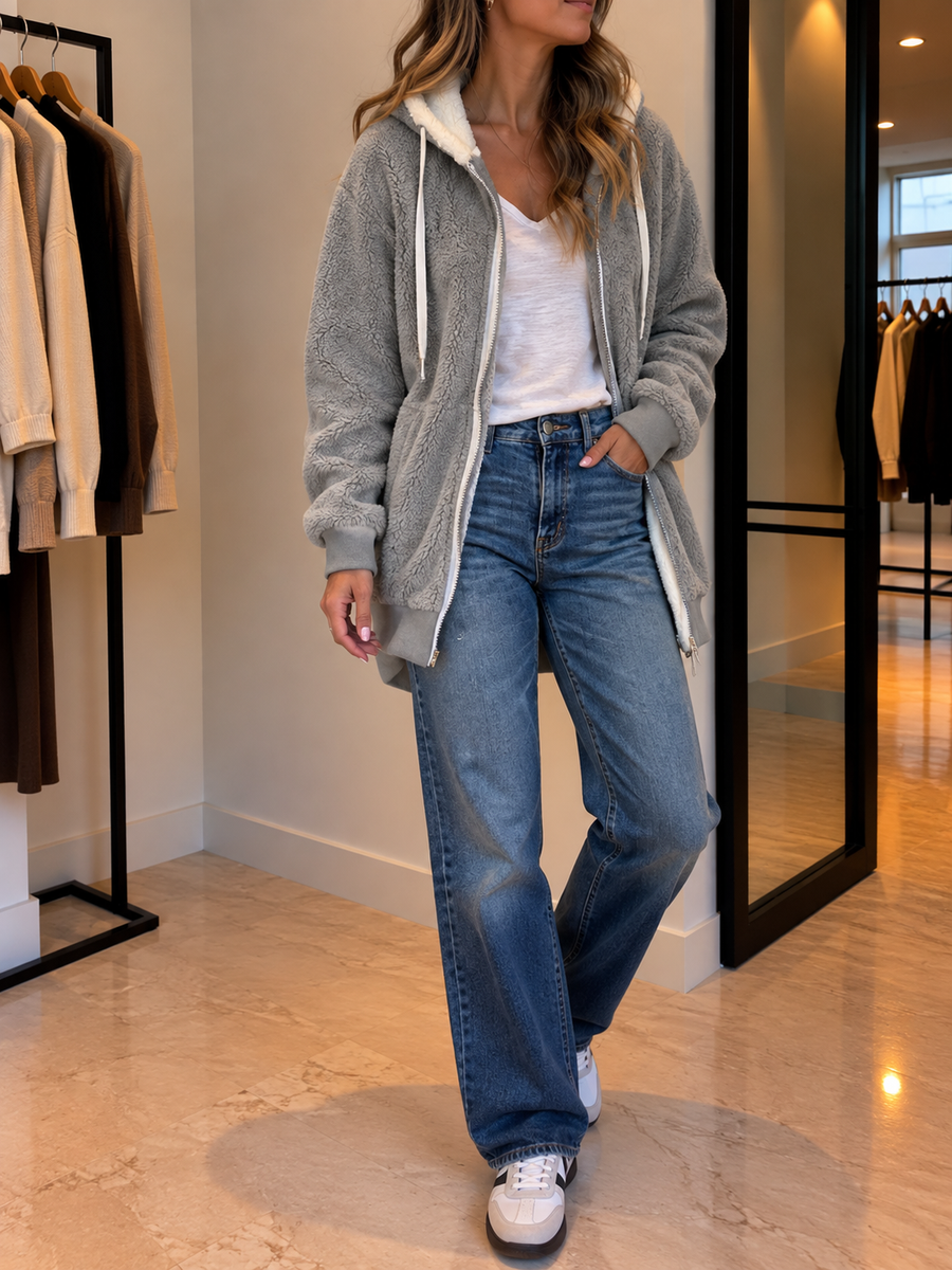 Angelika lange Fleecejacke