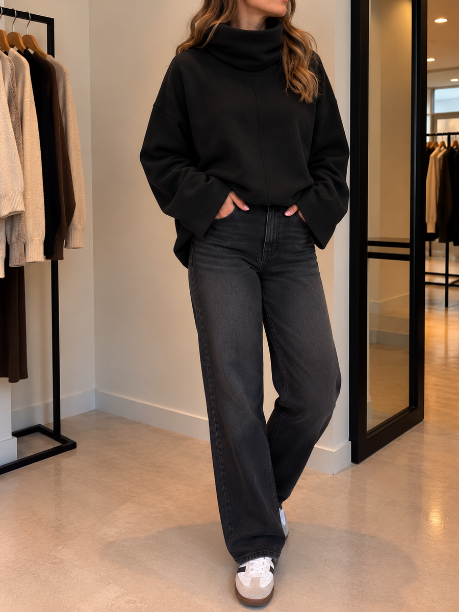 Charity Rollkragen Pullover