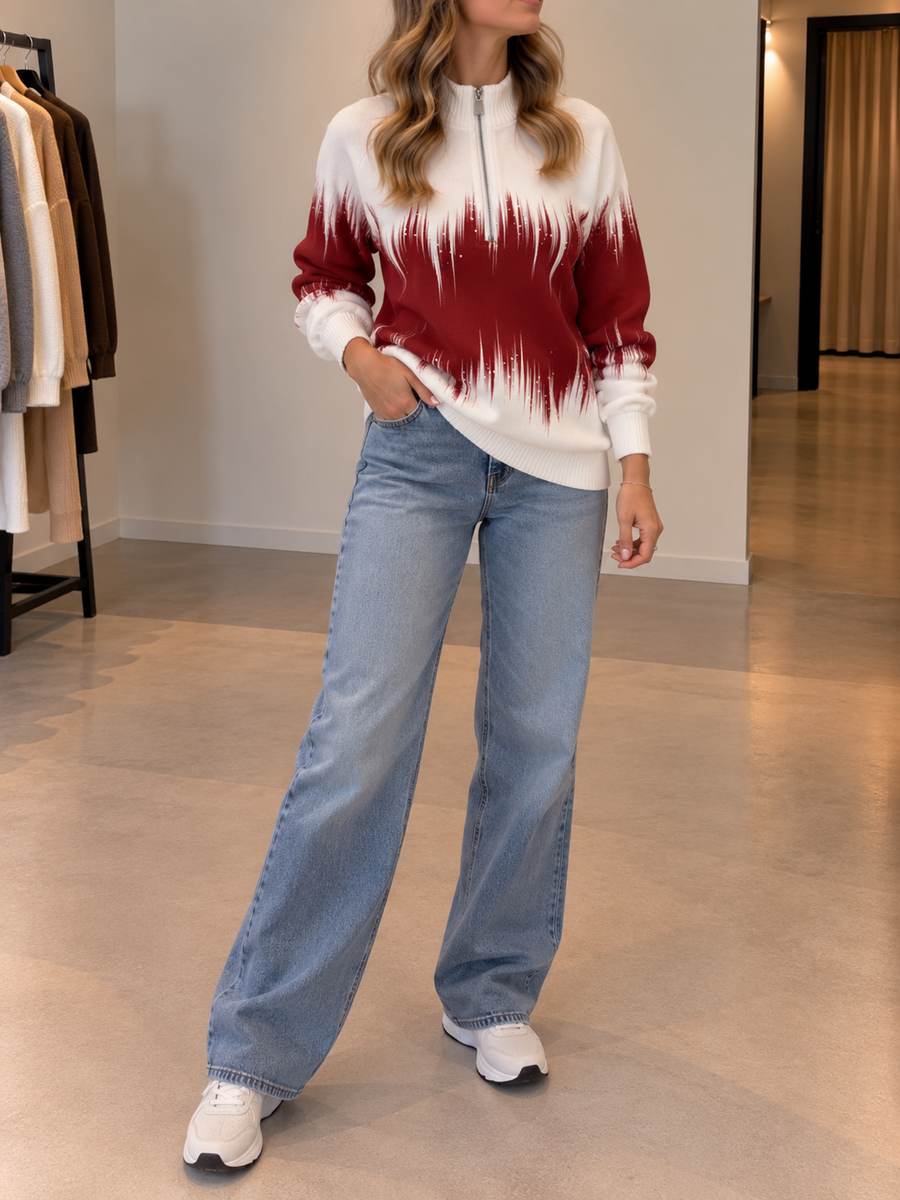 Elinor Pullover mit Farbverlauf