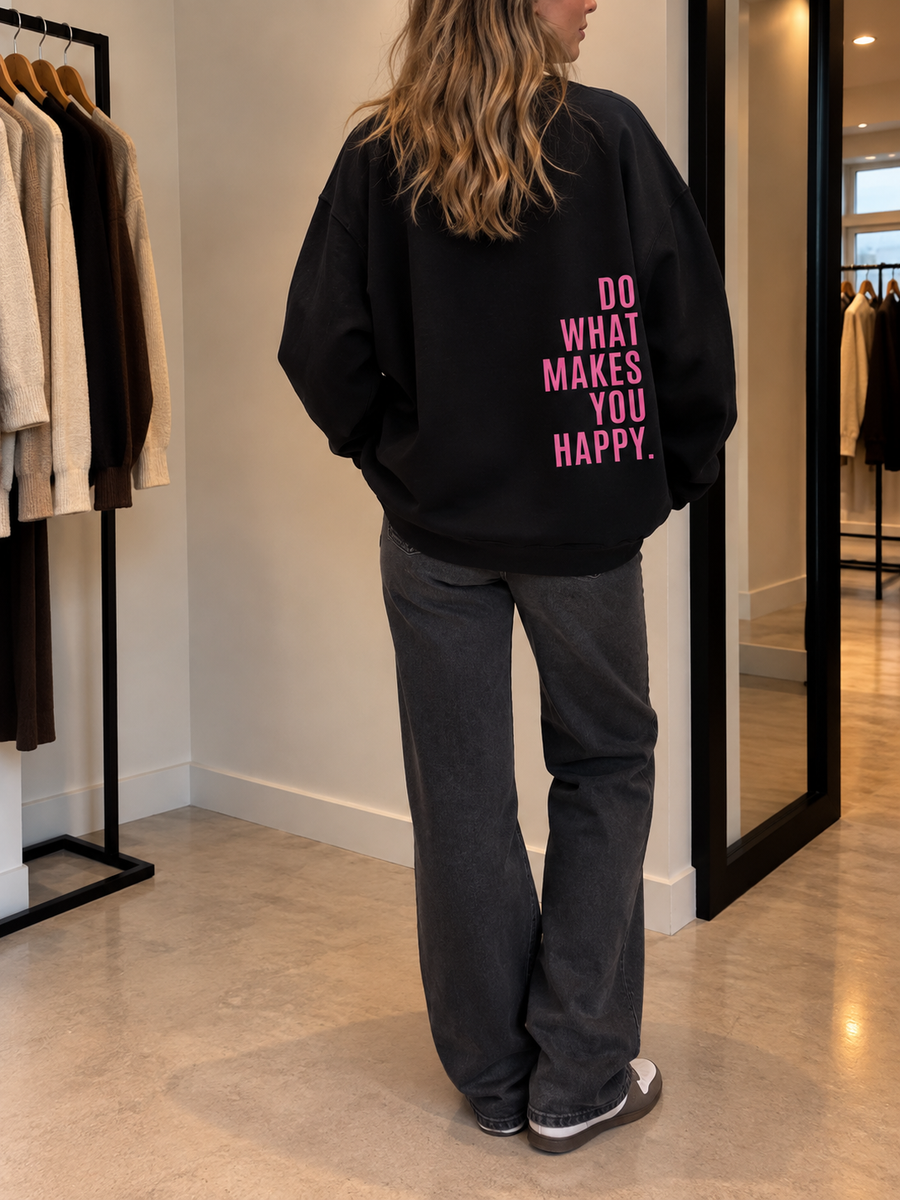 Nadja Hoodie mit Rückenprint