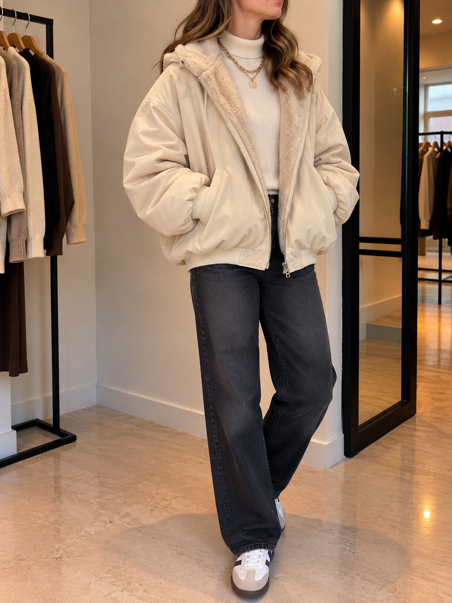 Linn wendbare Fleecejacke