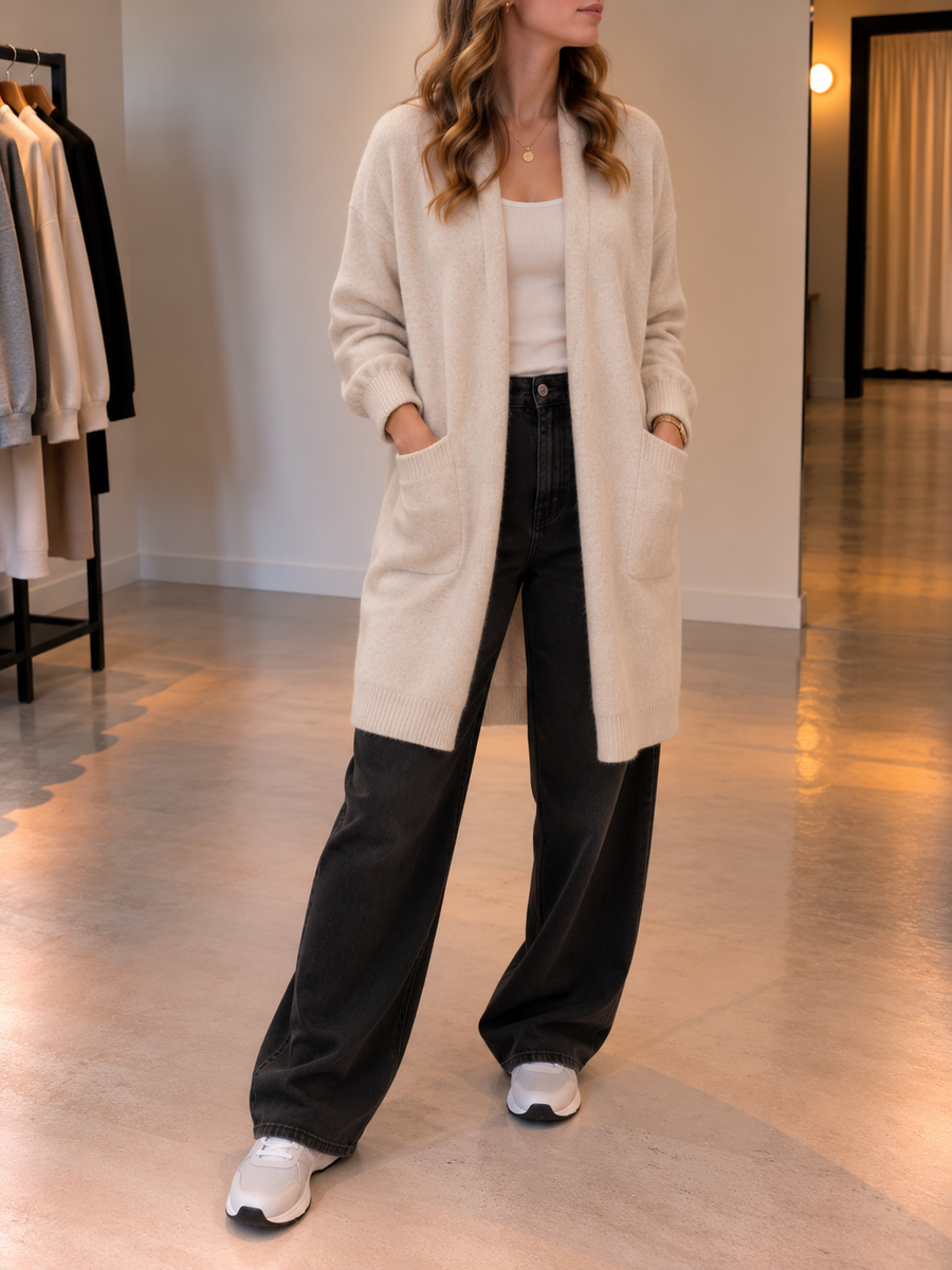 Morgan lange Strickjacke