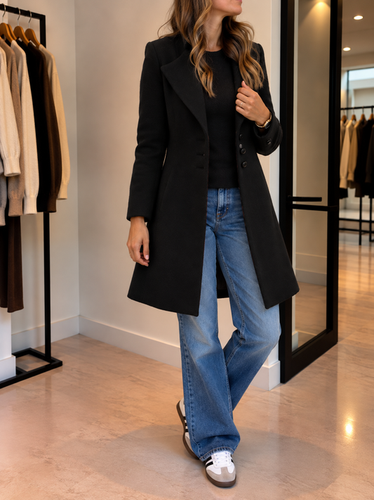 Viviana knielanger Mantel