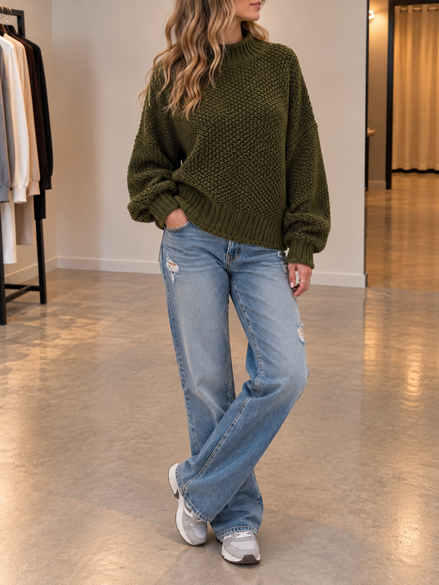 Rosina Pullover mit Rollkragen
