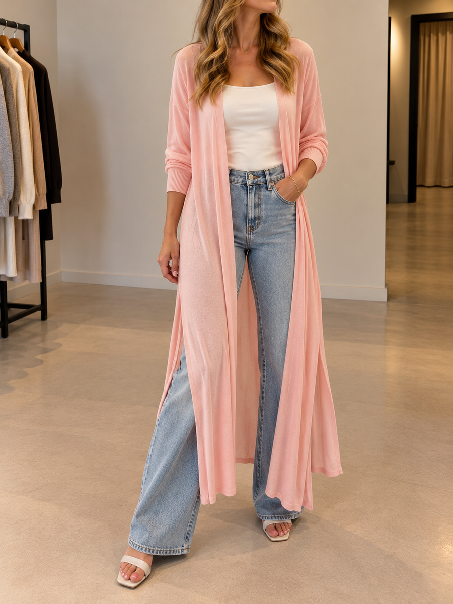 Mirelle lange Strickjacke