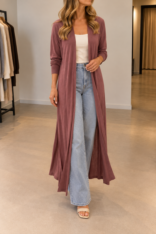 Mirelle lange Strickjacke