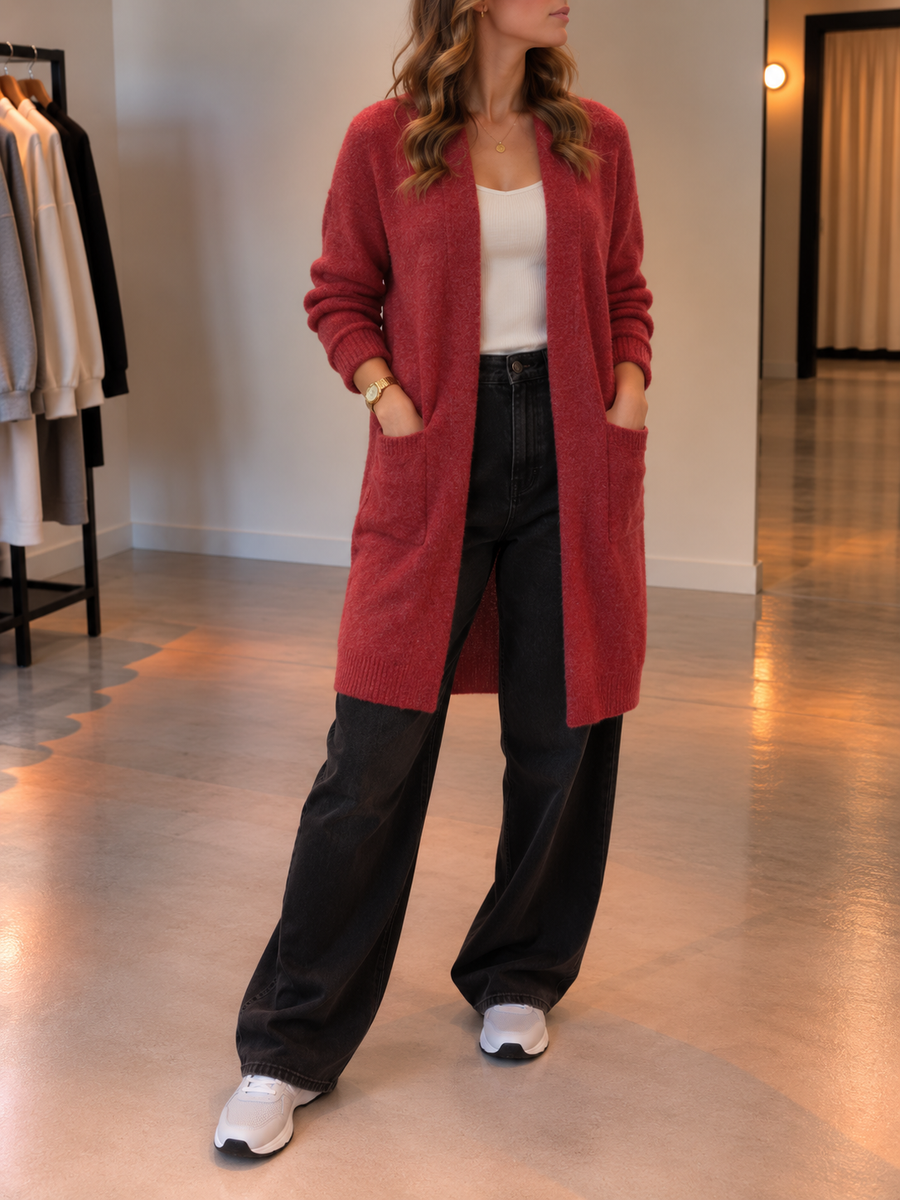 Morgan lange Strickjacke