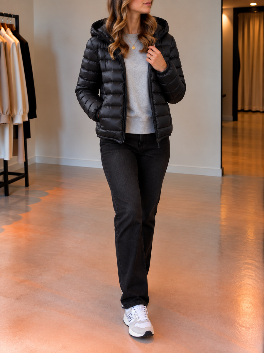 Isabelle Daunenjacke mit Kapuze