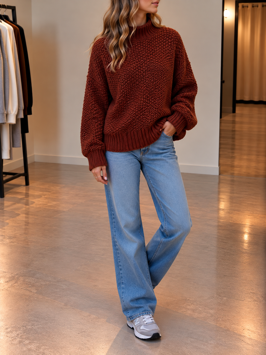 Rosina Pullover mit Rollkragen