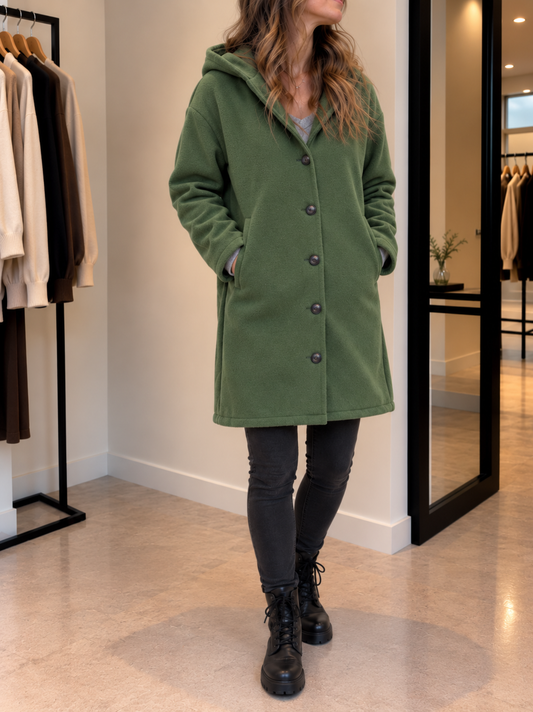 Cosima Mantel mit Kapuze