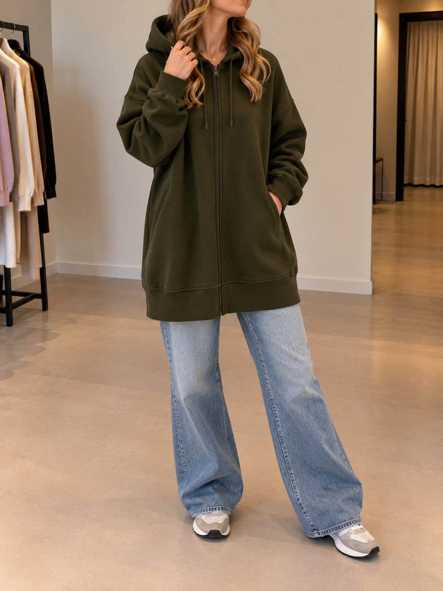 Vivien Oversize Sweatjacke