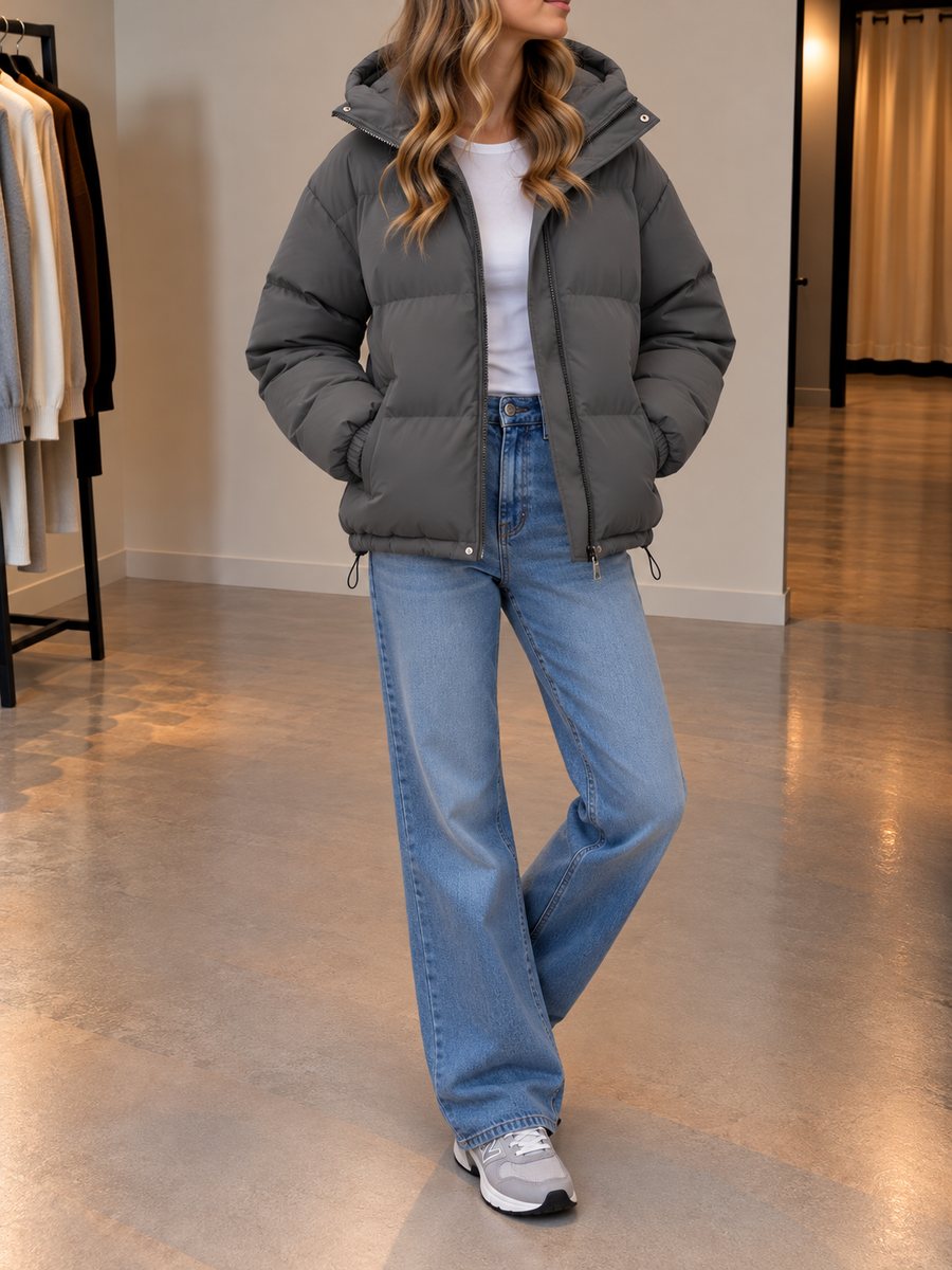 Felina Steppjacke mit Stehkragen