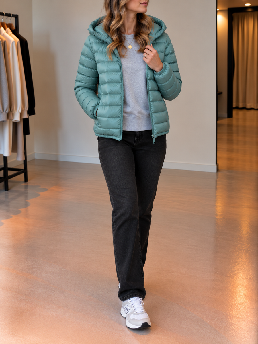 Isabelle Daunenjacke mit Kapuze