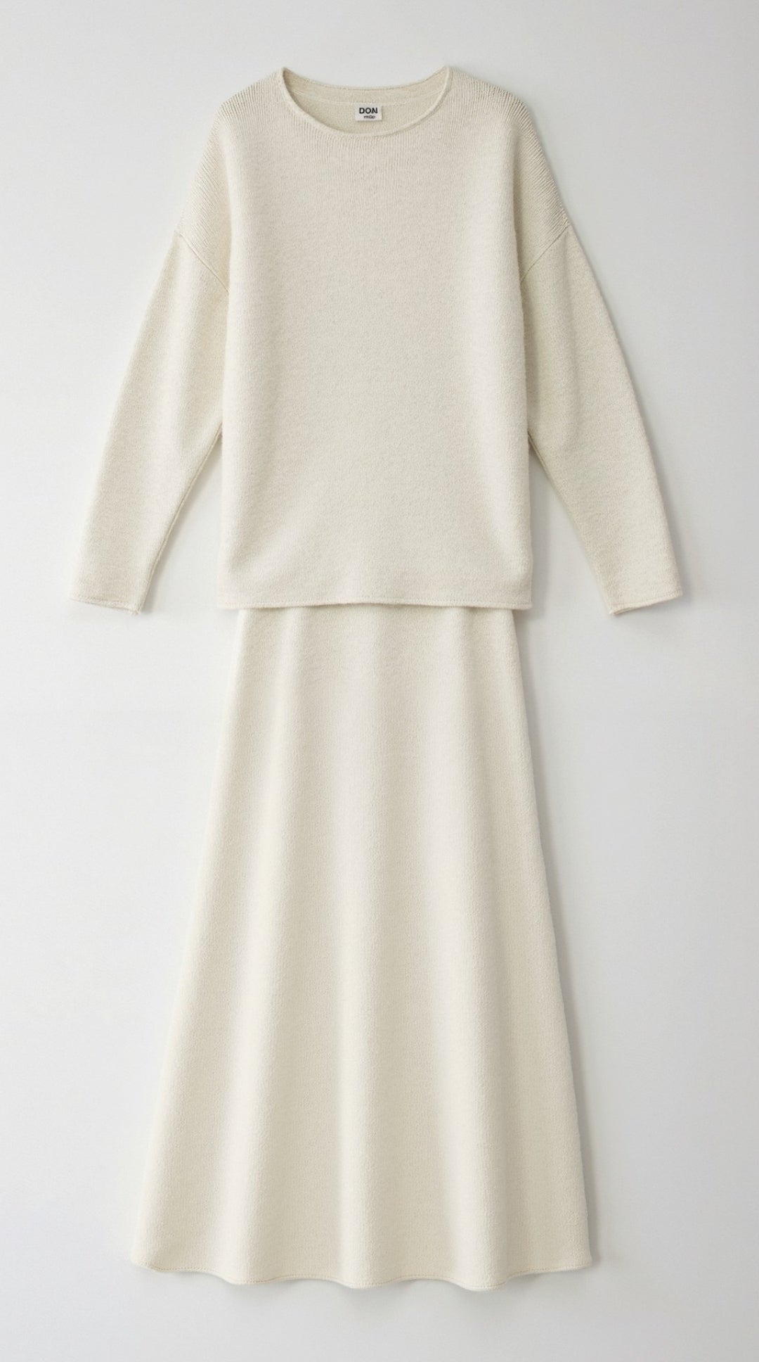 Amy Strickoberteil und Rock im Set