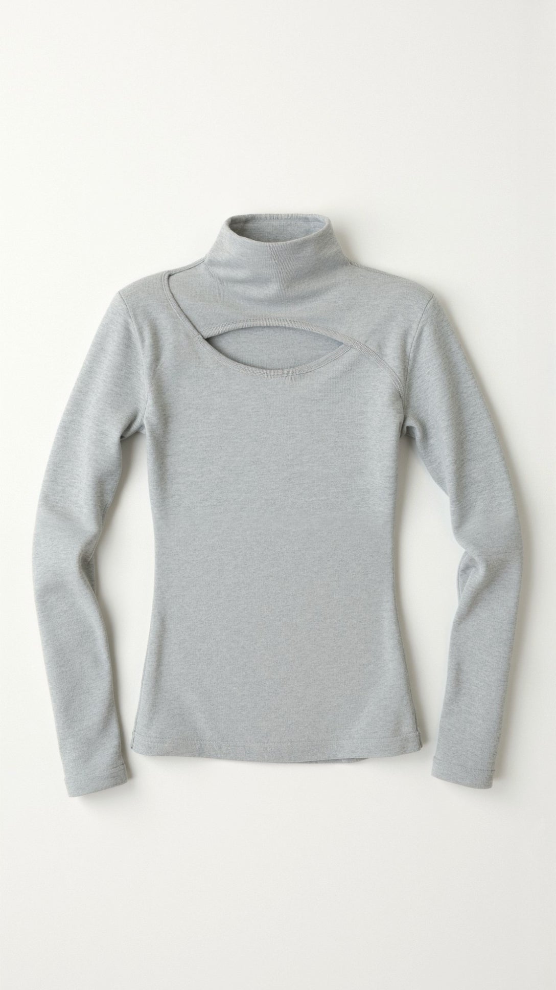 Barbara Chic Cutout Langarm-Strickoberteil