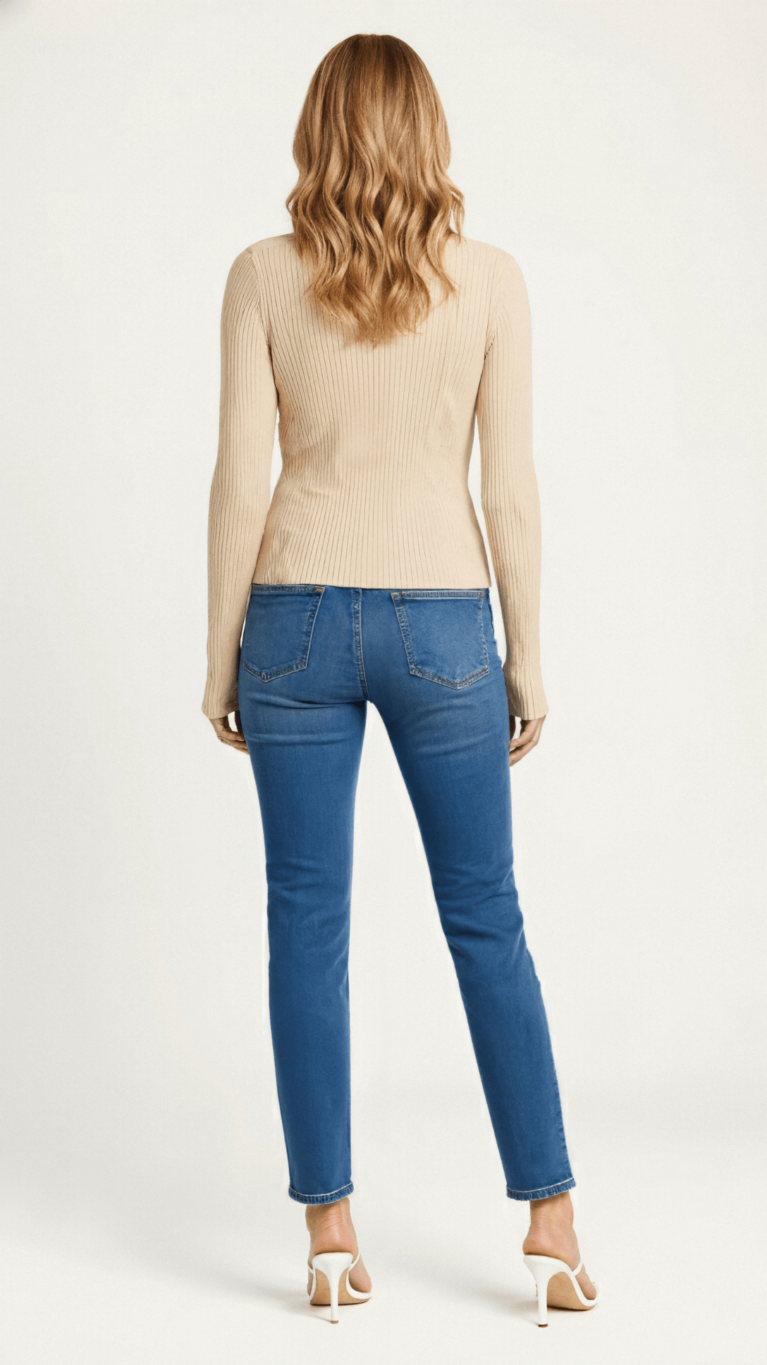 Betty Knopfleiste Strickoberteil