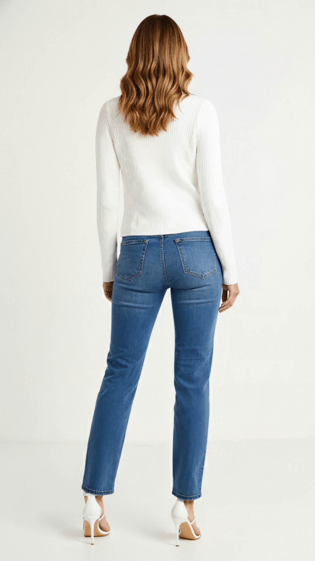 Betty Knopfleiste Strickoberteil