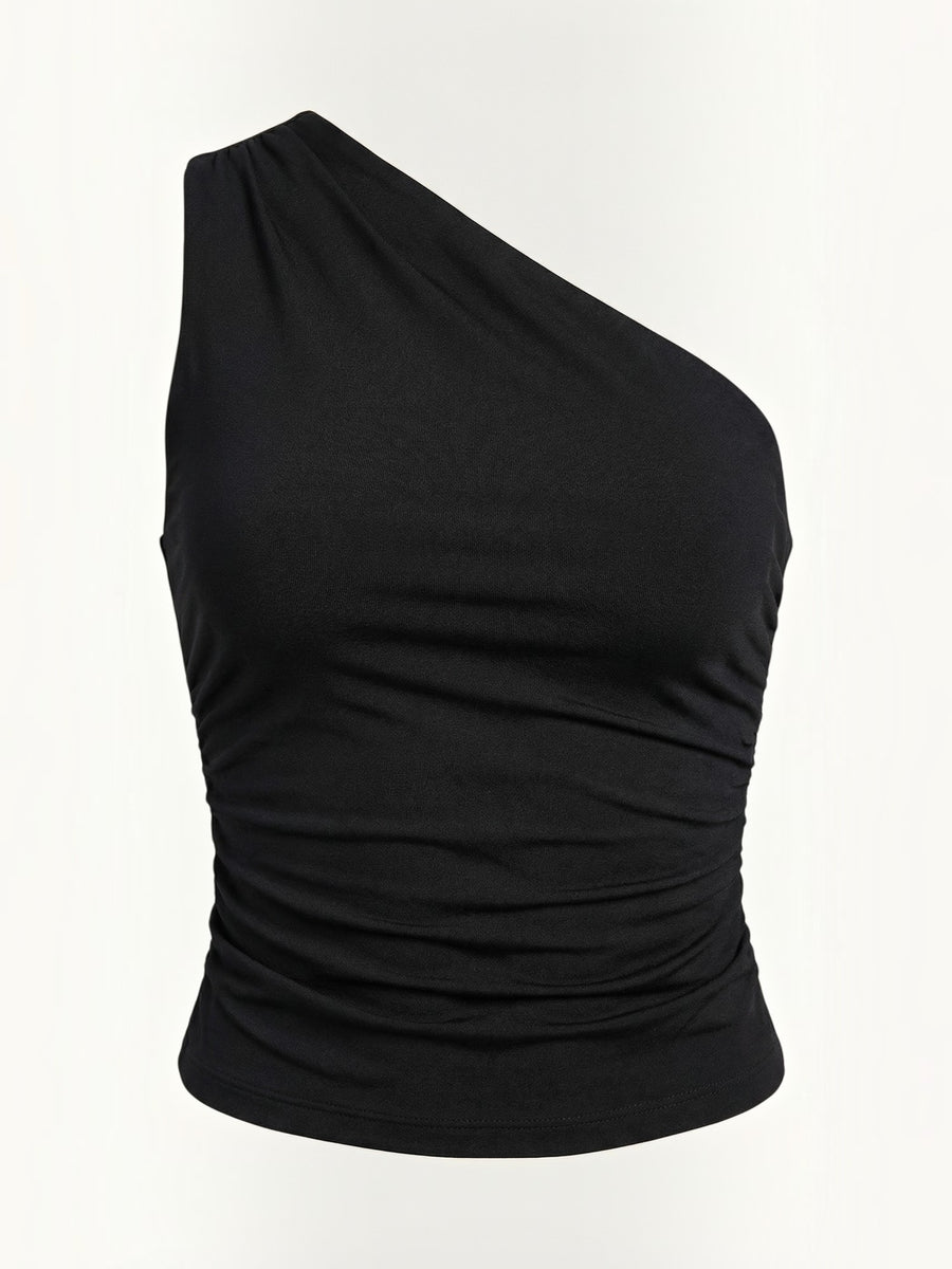 Briony Ärmelloses One-Shoulder-Top