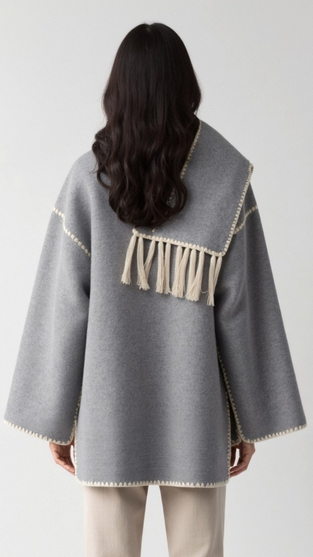 Catherine Kontrastbesetzte Schaljacke