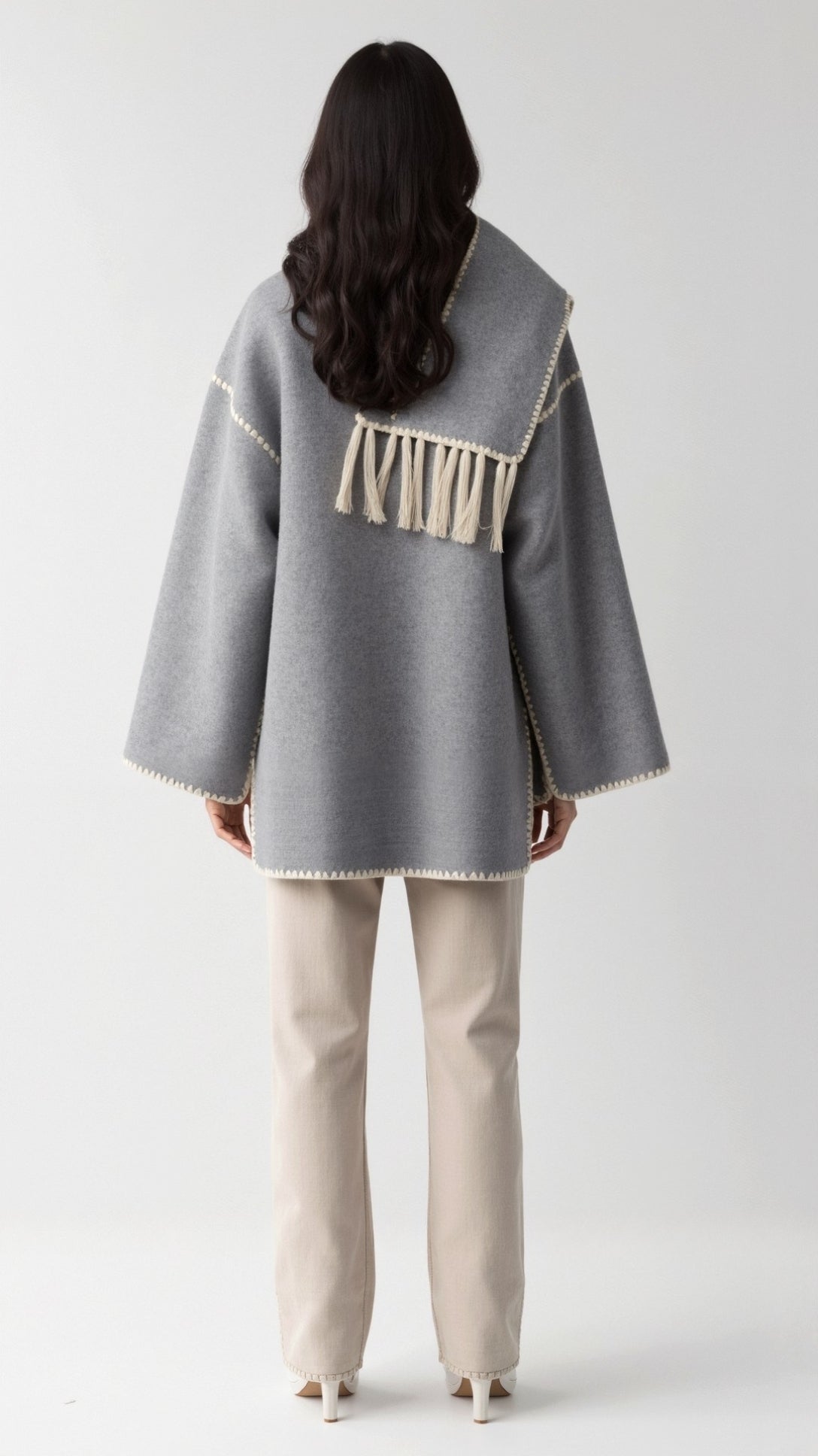 Catherine Kontrastbesetzte Schaljacke