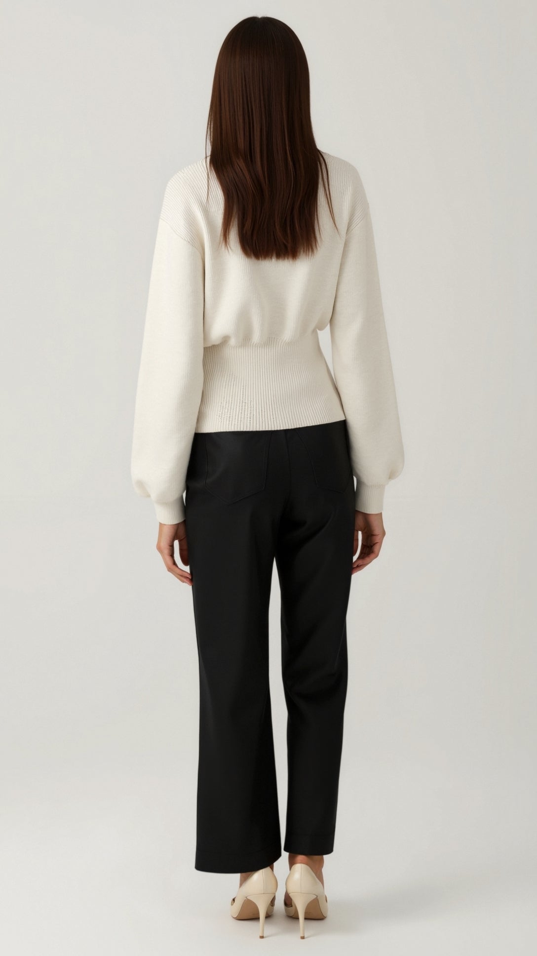 Christine Chic Cardigan mit tiefem V-Ausschnitt