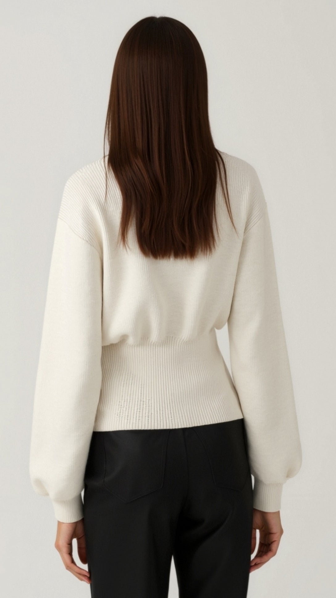 Christine Chic Cardigan mit tiefem V-Ausschnitt